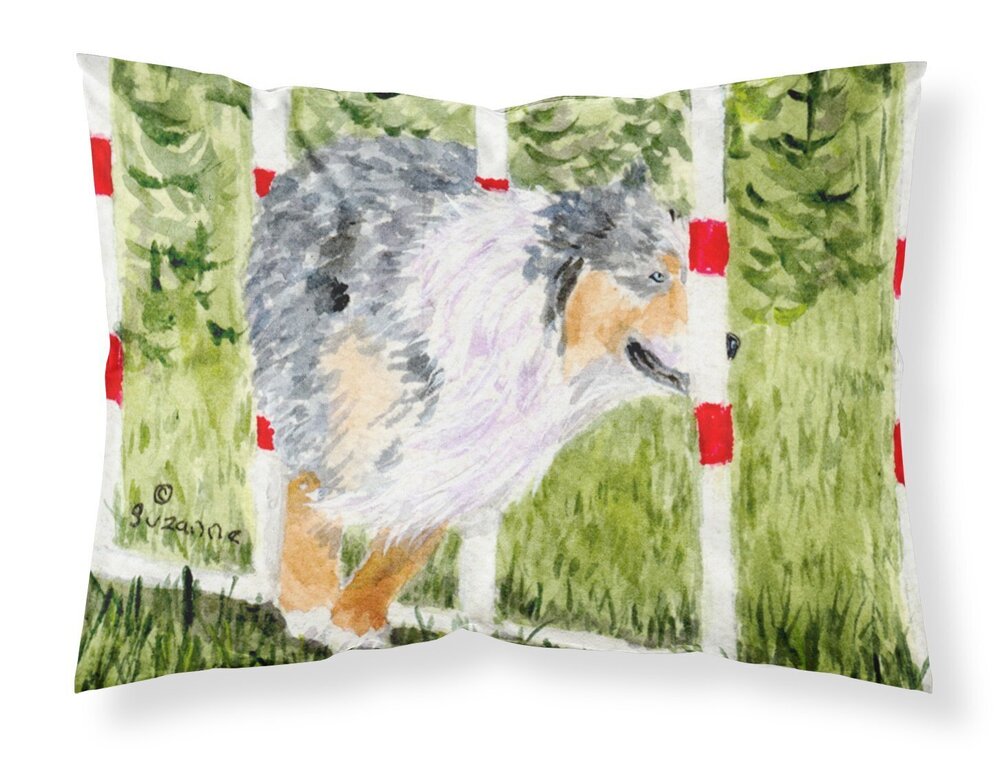 1416 SS8885PILLOWCASE Australian Shepherd Fabric Standard Pillowcase